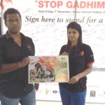 Suchitra S Rao @ PFCI's Hunger Strike against GADHIMAI